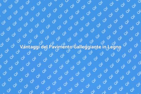Pavimento Galleggiante in Legno di Pino