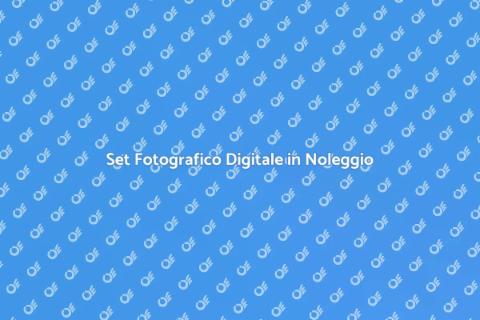 Noleggio Set Fotografico Digitale