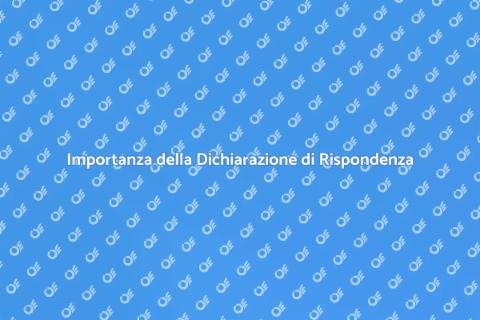 Dichiarazione di Rispondenza Impianto