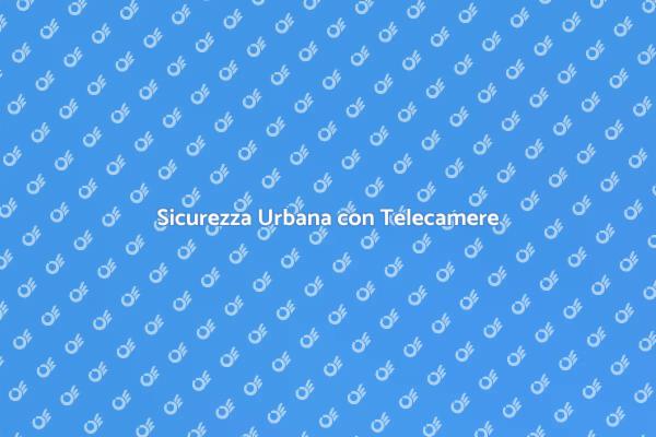 Videosorveglianza: Sicurezza per Città