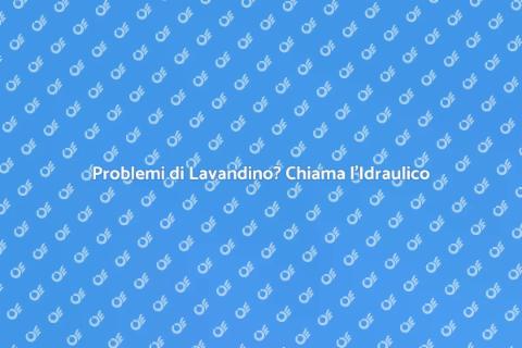 Richiamare l'Idraulico per Lavandino