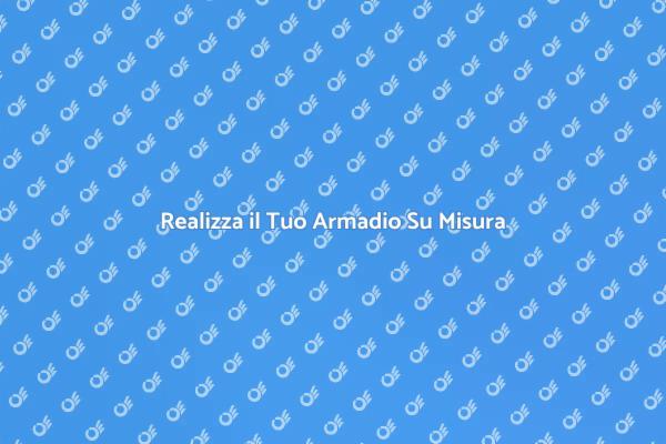 Ottimizza gli Spazi con un Armadio Su Misura