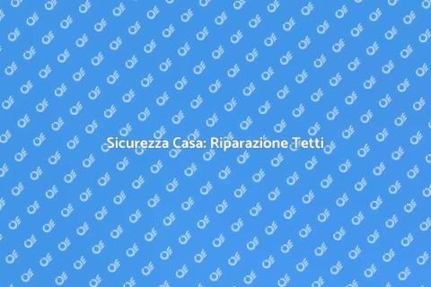 Riparazione Tetti e Manutenzione Sicura
