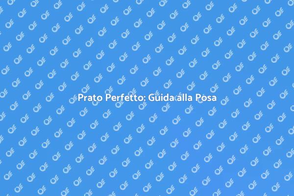 Come Posa del Prato Trasforma il Giardino