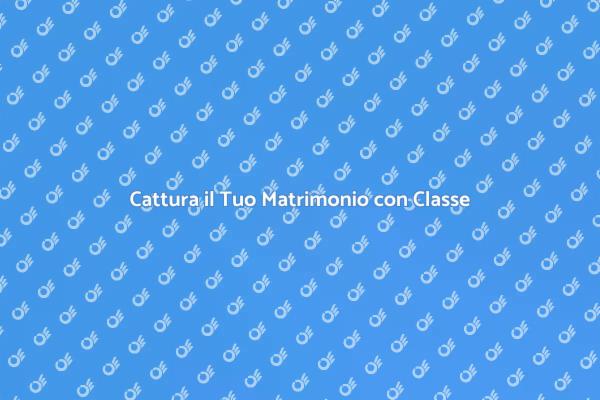 Fotografia di Matrimonio: Un Arte da Non Sottovalutare