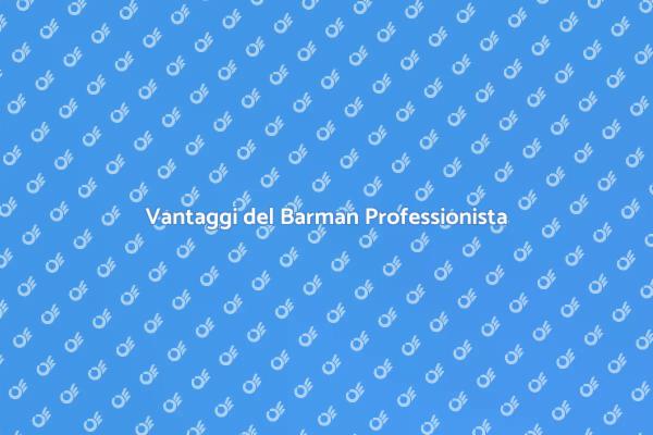 Il Tocco di un Barman Professionista