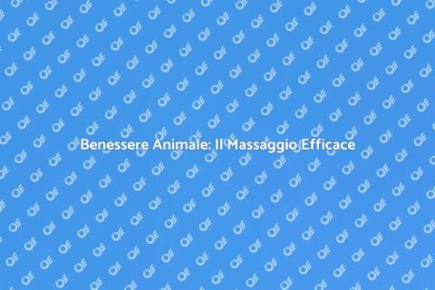 Massaggiatore Qualificato per Animali
