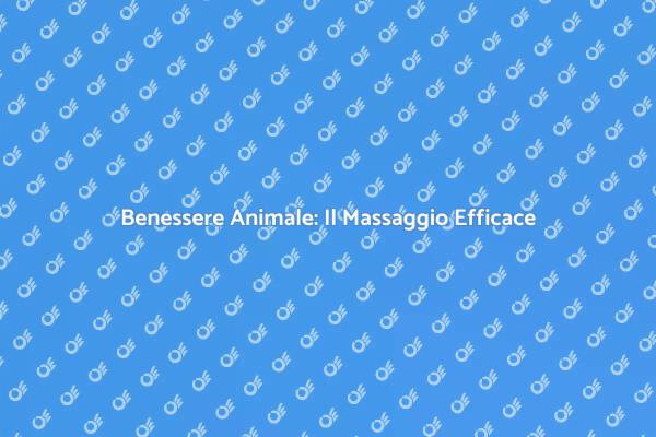 La Salute a Quattro Zampe: Massaggio Animale