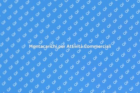Montacarichi Commerciale Efficiente