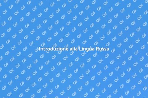 Corso Base di Lingua Russa