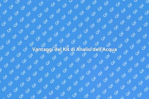 Kit di Analisi dell'Acqua: Salute