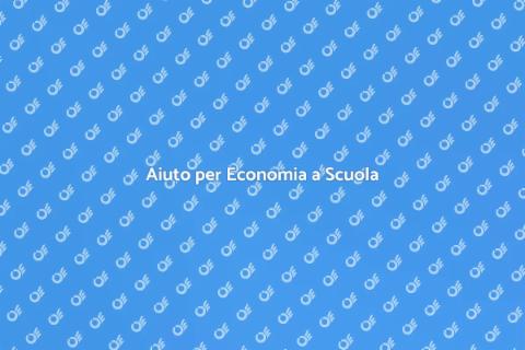 Supporto Economia a Scuola