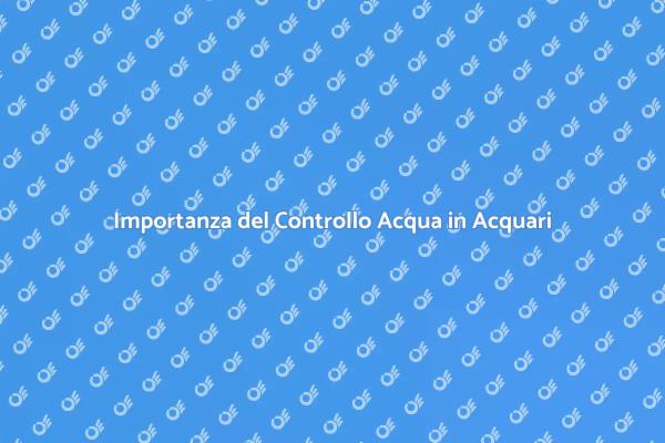 Gestire il Dissolvimento negli Acquari