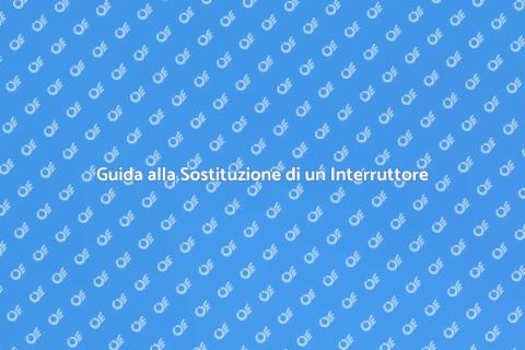 Sostituire Interruttore della Luce