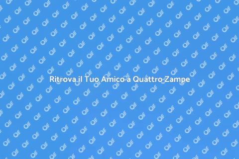 Pet Detective: Ritrova il Tuo Amico