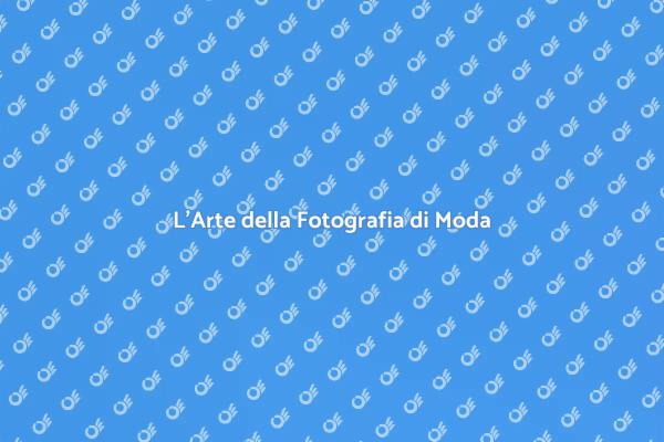 Fotografia di Moda: Cattura l'Essenza