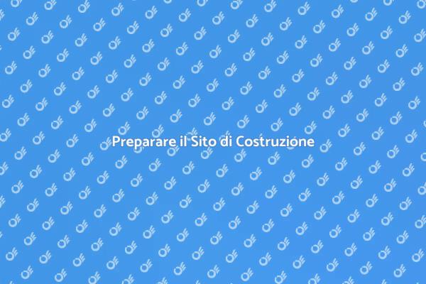 Pulizia del Terreno per Costruzione