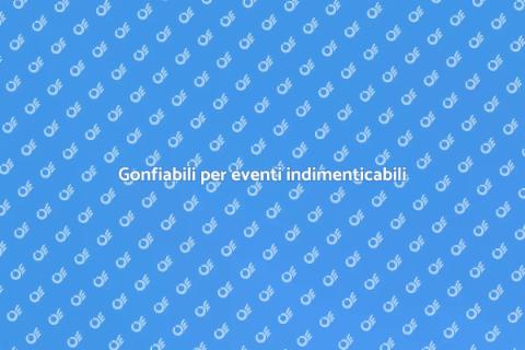 Noleggio area divertimenti gonfiabili