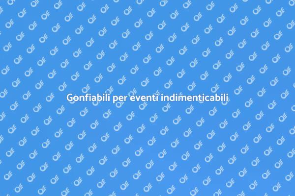 Divertimento gonfiabile per ogni evento
