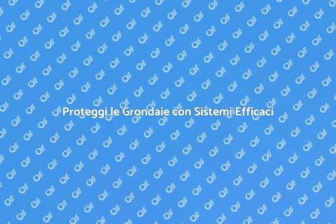 Prevenire Danni Grondaie con Sistemi