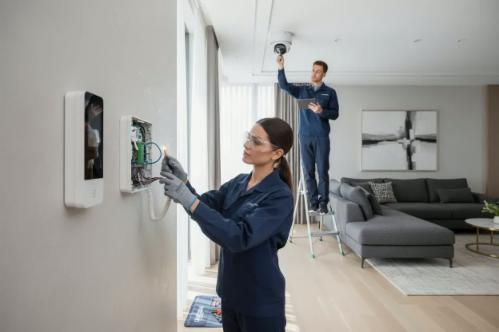l'ispezione dei sistemi di sicurezza
