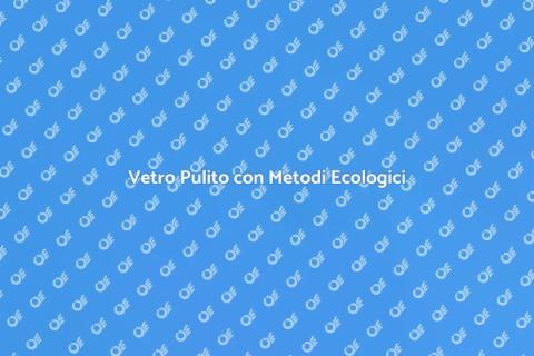 Pulizia Ecologica delle Finestre