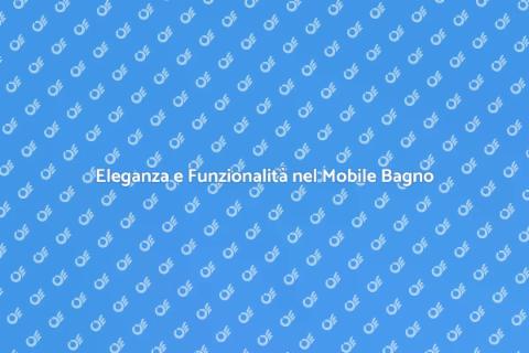 Mobile Bagno con Ripiani in Legno