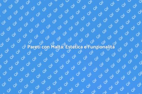Rivestimento Pareti con Malta Estetico