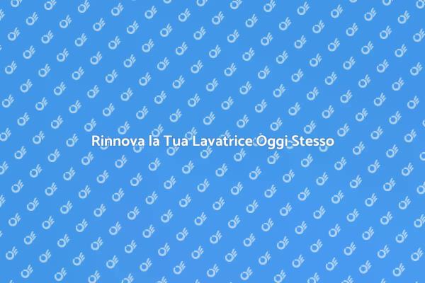 Trasforma la Tua Lavatrice in Modo Facile