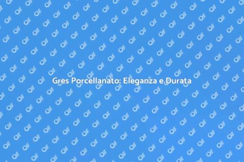 Pavimento in Gres Porcellanato Design