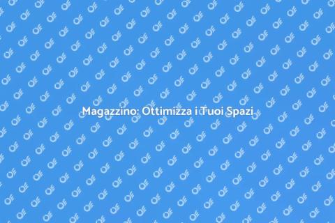 Magazzino: Organizzazione e Funzionalità