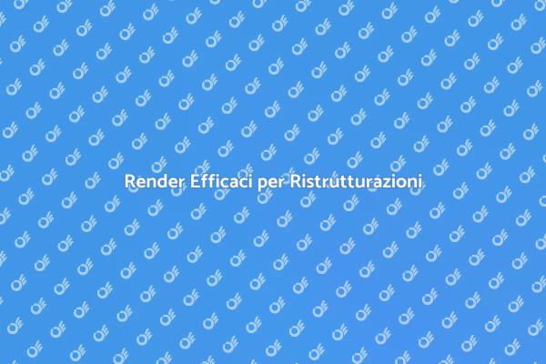 Trasforma Idee in Render Realistici