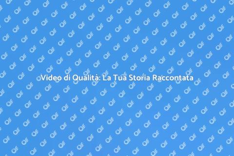 Produzione Video: Creatività e Qualità