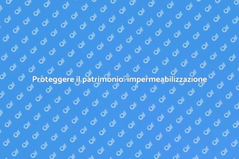 Impermeabilizzazione edifici di culto