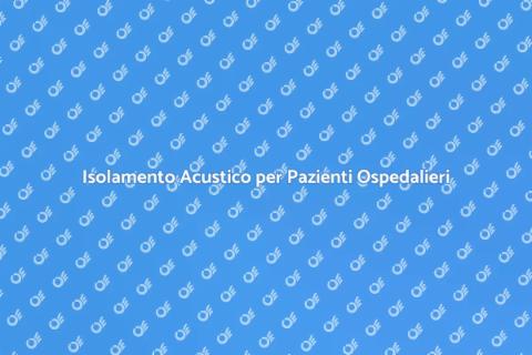 Isolamento Acustico in Ospedale