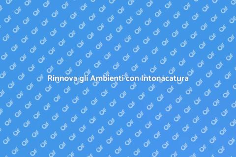 Intonacatura per Pareti Moderne