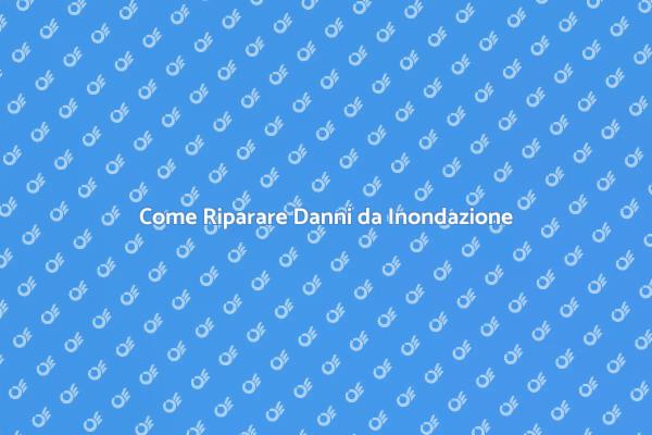Affronta i Danni da Inondazione