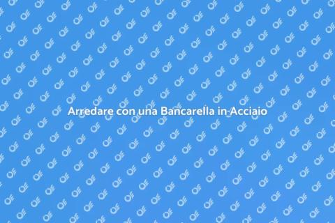Bancarella in Acciaio: Versatilità Unica