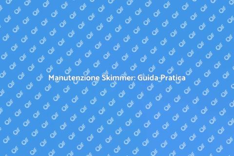 Manutenzione Skimmer per Piscine Private