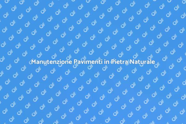 Come Riparare Pavimenti in Pietra
