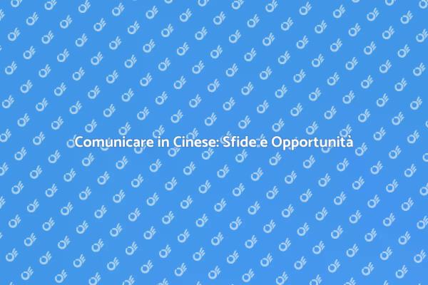 Traduzione Cinese: Chiave per il Successo