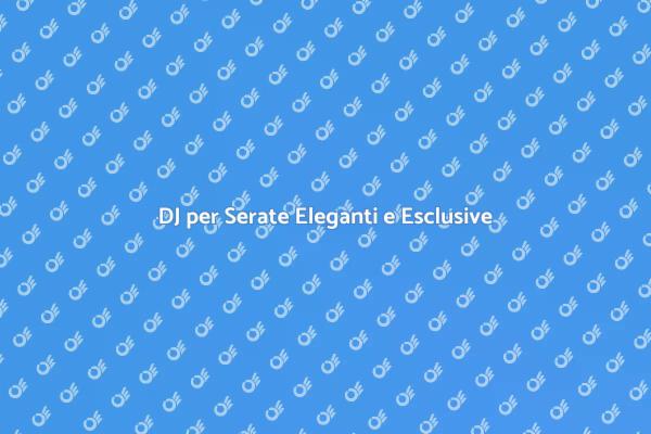 La Musica per Serate Eleganti