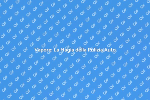 Restituisci Splendore al Tuo Veicolo