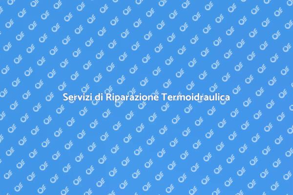 Riparazione Termoidraulica per Comfort