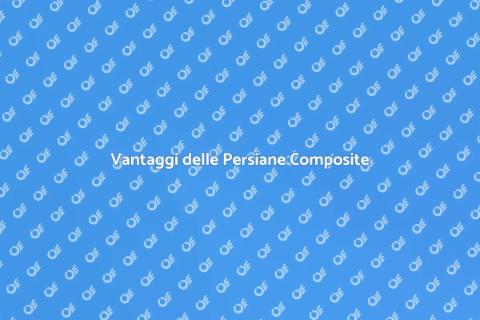 Persiane Composite: Installazione Facile