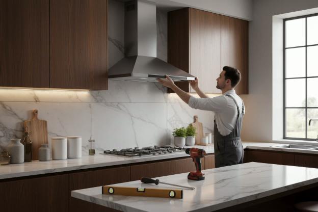 Installare cappa