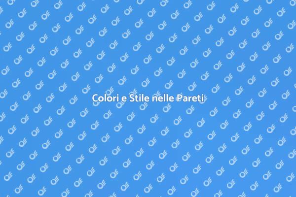 Rinnova gli Ambienti con Colori