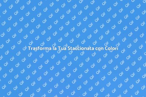 Dipingere una Staccionata: Guida Pratica