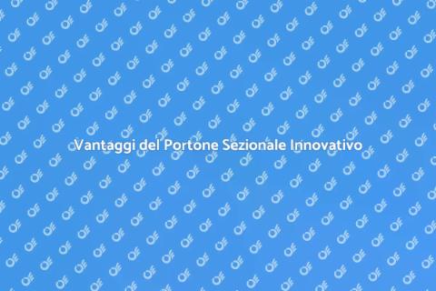 Portone Sezionale con Chiusura Automatica