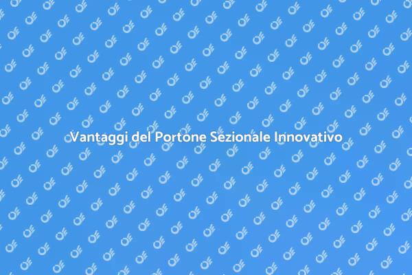 Sicurezza e Comfort con Portoni Sezionali